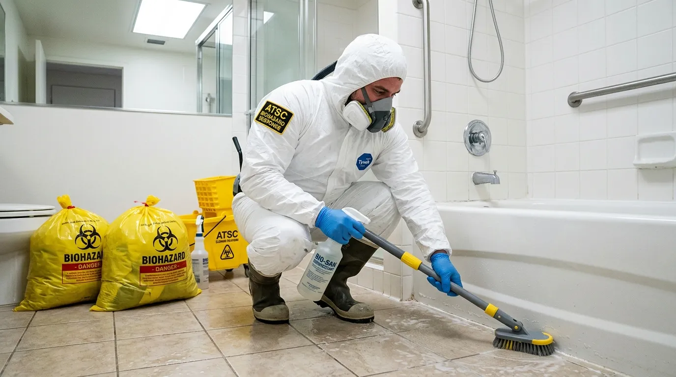 Decontamination equipment deployed for Blood Cleanup in North Weeki Wachee